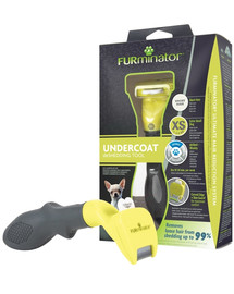Undercoat deShedding dla psów krótkowłosych - Toy Dog