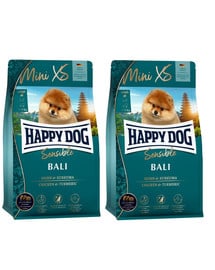 HAPPY DOG MiniXS Bali 2,6 (2 x 1,3 kg) dla psów małych i miniaturowych