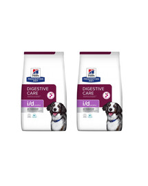 HILL'S Prescription Diet Sensitive i/d Activ Biome Canine jajko i ryż 24 (2 x 12 kg)