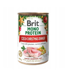 Mono Protein Christmas Dinner Karp 400 g