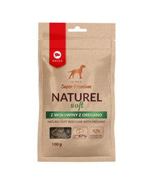 Super Premium Naturel Soft przysmak dla psa z wołowiną z oregano 100g