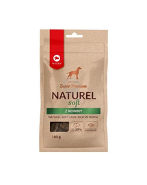 Super Premium Naturel Soft przysmak dla psa z koniną 100g