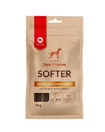 Super Premium Softer przysmak dla psa wołowina z marchewką 90g