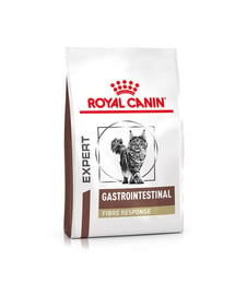 ROYAL CANIN Cat Fibre Response 2 x 4 kg sucha karma dla dorosłych kotów z tendencją do zatwardzeń/zaparć i/lub kul włosowych