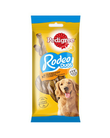 Rodeo Duos 10x123g  przysmak dla dorosłych psów z kurczakiem i o smaku bekonu