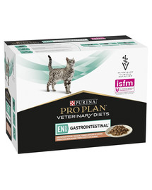 PRO PLAN Veterinary Diet Feline Gastrointestinal Łosoś 10x85g