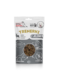 Treningówki z jeleniem dla psa 80g