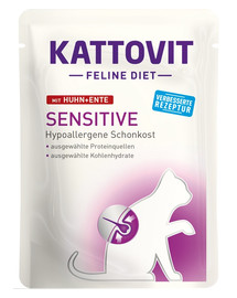 Feline Diet Sensitive Kurczak i kaczka 85 g