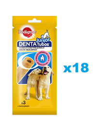 DentaTubos Junior 18x72 g karma dla szczeniąt o smaku kurczaka