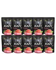 RAFI Cat mokra karma dla kota z łososiem 10x300 g
