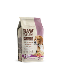RAW PALEO Heathy Grain Adult Lamb 2 kg z jagnięciną dla dorosłych psów