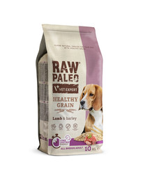 RAW PALEO Heathy Grain Adult Lamb 10 kg z jagnięciną dla dorosłych psów