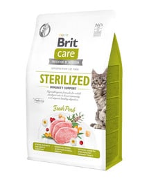 CARE Grain-Free Sterilized Immunity 0.4 kg hypoalergiczna formuła dla dorosłych sterylizowanych kotów