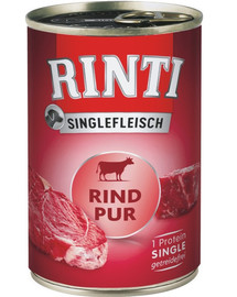 RINTI Singlefleisch Beef Pure monobiałkowa wołowina 24x800 g