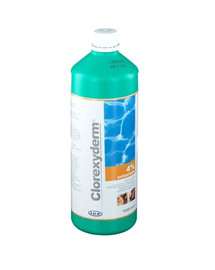 Clorexyderm Solution 4% 1l roztwór dezynfekujący dla psów i kotów
