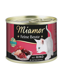 MIAMOR Feine Beute puszka 12x185g dla dorosłych kotów