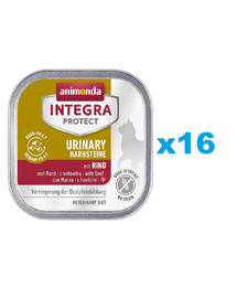 ANIMONDA Integra Protect Urinary Oxalate with Beef 16x100 g z wołowiną
