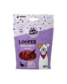 Looper węzełki z kaczki dla psów 500 g