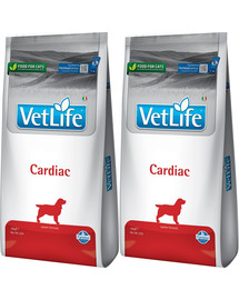 FARMINA Vet Life Dog Cardiac karma dla psów z problemami z sercem 2 x 10 kg