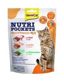 Nutri Pockets Malt&Vitamin mix 150 g słodowo-witaminowy przysmak dla kotów