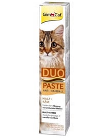 Duo Paste Anti-Hairball Malt&Cheese 50 g pasta odkłaczająca dla kotów