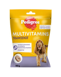 Multivitamins Trawienie karma uzupełniająca na trawienie dla dorosłych psów smak kurczaka 6x180 g