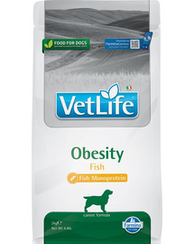 VetLife Obesity Fish karma dla dorosłych psów 2 kg