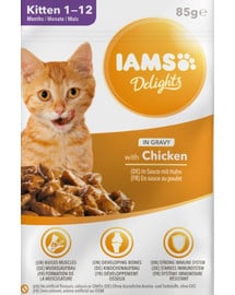 Cat Kitten All Breeds Chicken In Gravy Pouch 85 g