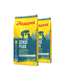 JOSERA SensiPlus 2x12,5kg dla dorosłych psów z wrażliwym układem pokarmowym