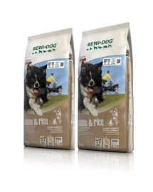 BEWI DOG Lamb & Rice 2 x 12,5 kg karma z jagnięciną i ryżem