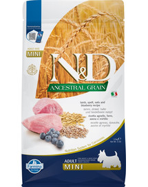 N&D low grain lamb & blueberry adult small dog 2.5 kg