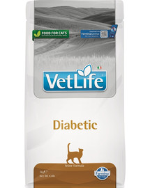 Vet life diabetic cat 2 kg