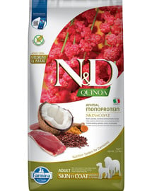 N&D Quinoa Skin&Coat Duck&Coconut Adult 7 kg kaczka i kokos dla dorosłych psów