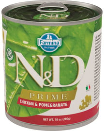 FARMINA N&D Prime Dog chicken & pomegranate 285g