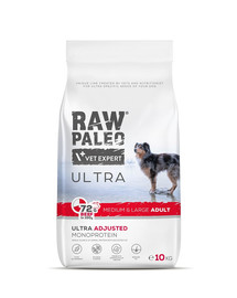 Ultra Beef Medium&Large Adult 10kg dla psów dorosłych ras średnich i dużych wołowina