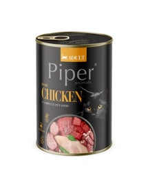 PIPER Mokra karma z kurczakiem dla kota 400g
