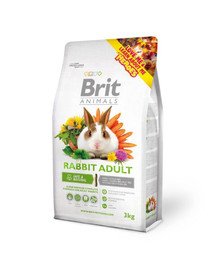 ANIMALS Rabbit Adult Complete 3kg dla dorosłych królików