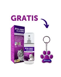 FELIWAY Classic Spray feromony na uspokojenie dla kota + Breloczek łapka GRATIS
