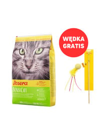 JOSERA SensiCat dla wrażliwych kotów 10 kg + wędka GRATIS