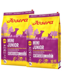 JOSERA Mini Junior 2x10kg dla szczeniąt ras małych