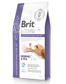 Grain Free Veterinary Diets Dog Gastrointestinal Low Fat 12 kg
