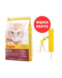 JOSERA Kitten 10 kg sucha karma dla kociąt i kotek ciężarnych lub karmiących + wędka GRATIS