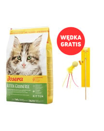 JOSERA Kitten GrainFree Sucha karma dla kociąt 10 kg + wędka GRATIS