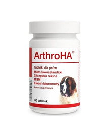 ArthroHA 60 tab. z kwasem hialuronowym na stawy dla psa