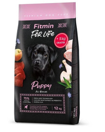 Dog For Life Puppy karma dla szczeniąt 12 + 1 kg