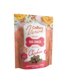 Dog Verve Semi-Moist Snack Fresh Chicken 150 g bezzbożowe przysmaki z kurczakiem