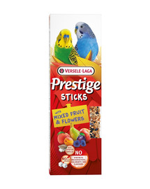Prestige Sticks 2 kolby z mixem owoców i kwiatami dla małych papug 60g