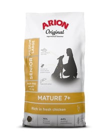 Original Mature 7+ Senior Medium Large Chicken Rice 12 kg