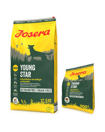 JOSERA YoungStar 12,5kg dla szczeniąt i młodych psów + 900g GRATIS