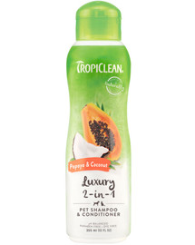 Papaya Coconut Shampoo and Conditioner 355ml szampon i odżywka dla psa i kota